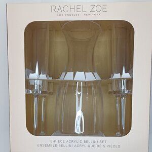 Rachel Zoe 5-piece Acrylic Bellini Set